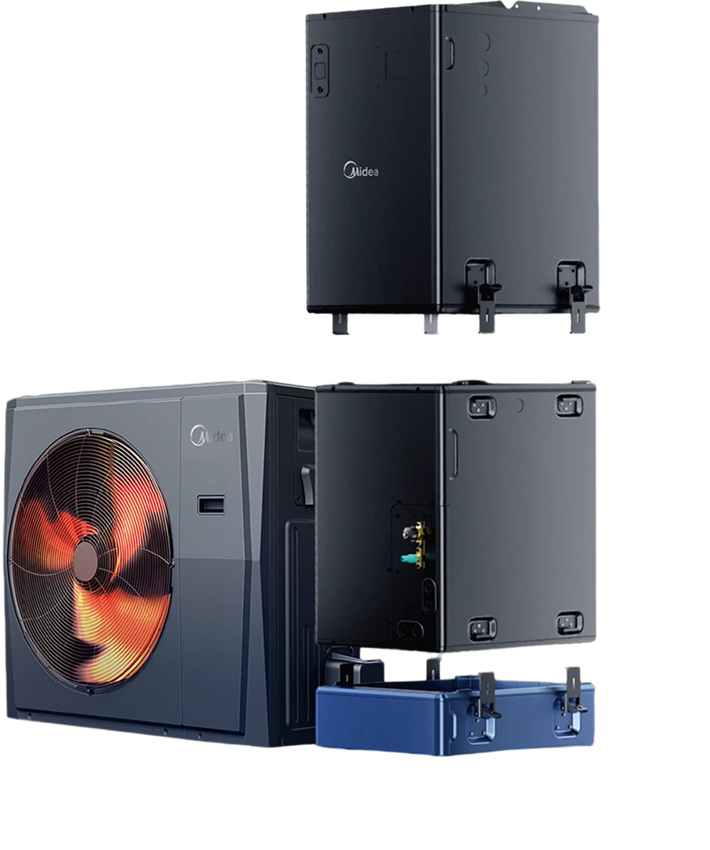 Midea EVOX G3 ducted-system image. Verify the exact indoor and outdoor models in the proposal.